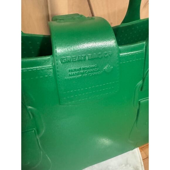 Great Bag Co. Robert Verdi | Model M. Emerald Green Tote Bag - Picture 10 of 10